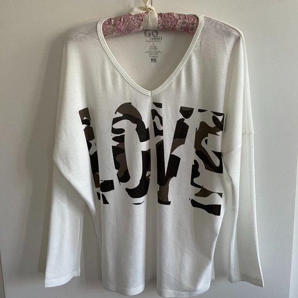 NWOT Rayon Dolman sleeve top - Picture 3 of 7